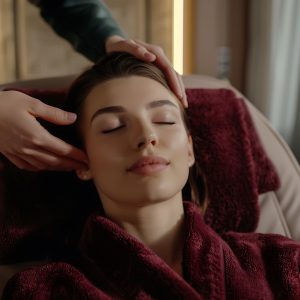 Face & Scalp Massage for Stress Relief: A Spa Ritual Series